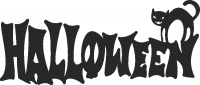 Halloween - DXF SVG CDR Cut File, ready to cut for laser Router plasma